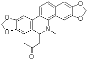 8-Acetonyldihydroavicine molecular structure (CAS 348098-59-9)