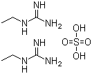 Ethylguanidinium sulphate molecular structure (CAS 3482-86-8)