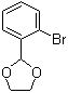 2-(2-溴苯基)-1,3-二氧戊环分子结构 (CAS 34824-58-3)