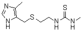 Metiamide molecular structure (CAS 34839-70-8)