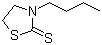 3-Butyl-2-thiazolidinethione molecular structure (CAS 3485-02-7)