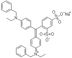 酸性蓝 7分子结构 (CAS 3486-30-4)