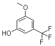 结构式 CAS# 349-56-4, 3-甲氧基-5-(三氟甲基)苯酚