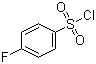 结构式 CAS# 349-88-2, 4-氟苯磺酰氯; 对氟苯磺酰氯