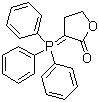 二氢-3-(三苯基膦亚基)-2(3H)-呋喃酮分子结构 (CAS 34932-07-5)