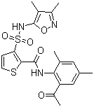 TBC-3711 molecular structure (CAS 349453-49-2)