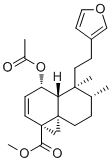 Methyl dodonate A acetate molecular structure (CAS 349487-98-5)