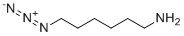 6-Azidohexan-1-amine molecular structure (CAS 349553-73-7)