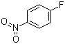 structure of CAS# 350-46-9, 4-Fluoronitrobenzene;1-Fluoro-4-nitrobenzene; p-Fluoronitrobenzene