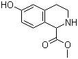1,2,3,4-Tetrahydro-6-hydroxy-1-isoquinolinecarboxylic acid methyl ester molecular structure (CAS 350014-18-5)
