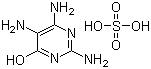 2,4,5-Triamino-6-hydroxypyrimidine sulfate molecular structure (CAS 35011-47-3)