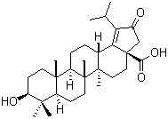 (3beta)-3-Hydroxy-21-oxolup-18-en-28-oic acid molecular structure (CAS 35013-48-0)