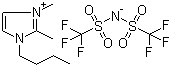 1-Butyl-2,3-dimethylimidazolium bis(trifluoromethanesulfonyl)imide molecular structure (CAS 350493-08-2)