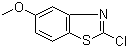 2-Chloro-5-methoxybenzothiazole molecular structure (CAS 3507-28-6)
