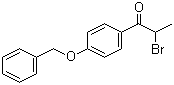 4'-Benzyloxy-2-bromopropiophenone molecular structure (CAS 35081-45-9)