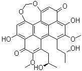 (+)-Cercosporin molecular structure (CAS 35082-49-6)