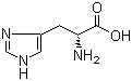 D-Histidine molecular structure (CAS 351-50-8)