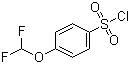 4-(二氟甲氧基)苯磺酰氯分子结构 (CAS 351003-34-4)