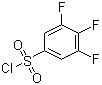3,4,5-Trifluorobenzenesulfonyl chloride molecular structure (CAS 351003-43-5)