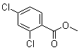 structure of CAS# 35112-28-8, Methyl 2,4-dichlorobenzoate;2,4-Dichlorobenzoic acid methyl ester