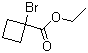 1-溴环丁烷甲酸乙酯分子结构 (CAS 35120-18-4)