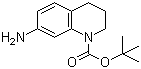 结构式 CAS# 351324-70-4, 7-氨基-3,4-二氢喹啉-1(2H)-甲酸叔丁酯