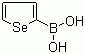 硒吩-2-硼酸分子结构 (CAS 35133-86-9)