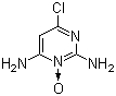 structure of CAS# 35139-67-4, 2,6-Diamino-4-chloropyrimidine 1-oxide;6-chloro-3-hydroxy-2-iminopyrimidin-4-amine