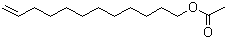11-十二碳烯-1-醇乙酸酯分子结构 (CAS 35153-10-7)
