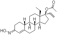 结构式 CAS# 35189-28-7, 炔诺肟酯; 诺孕酯