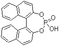 1,1'-Binaphthyl-2,2'-diyl hydrogenphosphate molecular structure (CAS 35193-63-6)