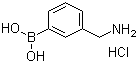 3-Aminomethylphenylboronic acid hydrochloride molecular structure (CAS 352525-94-1)