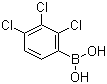 结构式 CAS# 352530-21-3, 2,3,4-三氯苯硼酸