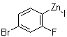 2-Fluoro-4-bromophenylzinc iodide molecular structure (CAS 352530-44-0)