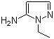 5-氨基-1-乙基吡唑分子结构 (CAS 3528-58-3)