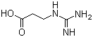 3-胍基丙酸分子结构 (CAS 353-09-3)
