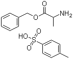 DL-丙氨酸苯甲酯 4-甲基苯磺酸盐分子结构 (CAS 35386-78-8)