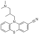 结构式 CAS# 3546-03-0, 氰美马嗪