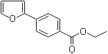 4-(呋喃-2-基)苯甲酸乙酯分子结构 (CAS 35461-96-2)