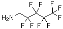 2,2,3,3,4,4,5,5,5-九氟戊胺分子结构 (CAS 355-27-1)