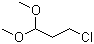 structure of CAS# 35502-06-8, 3-Chloro-1,1-dimethoxypropane