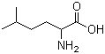 5-甲基-DL-正亮氨酸分子结构 (CAS 3558-32-5)