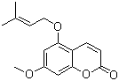 7-Methoxy-5-prenyloxycoumarin molecular structure (CAS 35590-41-1)
