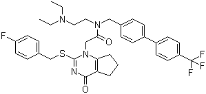 Darapladib molecular structure (CAS 356057-34-6)