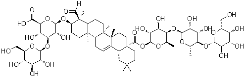 Trichoside C分子结构 (CAS 35610-16-3)