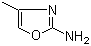structure of CAS# 35629-70-0, 2-Amino-4-methyloxazole;4-Methyl-1,3-oxazol-2-amine