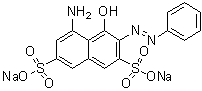 结构式 CAS# 3567-66-6, 酸性红 33