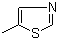 5-甲基噻唑分子结构 (CAS 3581-89-3)