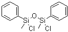 1,3-二氯-1,3-二甲基-1,3-二苯基二硅氧烷分子结构 (CAS 3582-72-7)