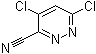 4,6-Dichloro-3-pyridazinecarbonitrile molecular structure (CAS 35857-90-0)